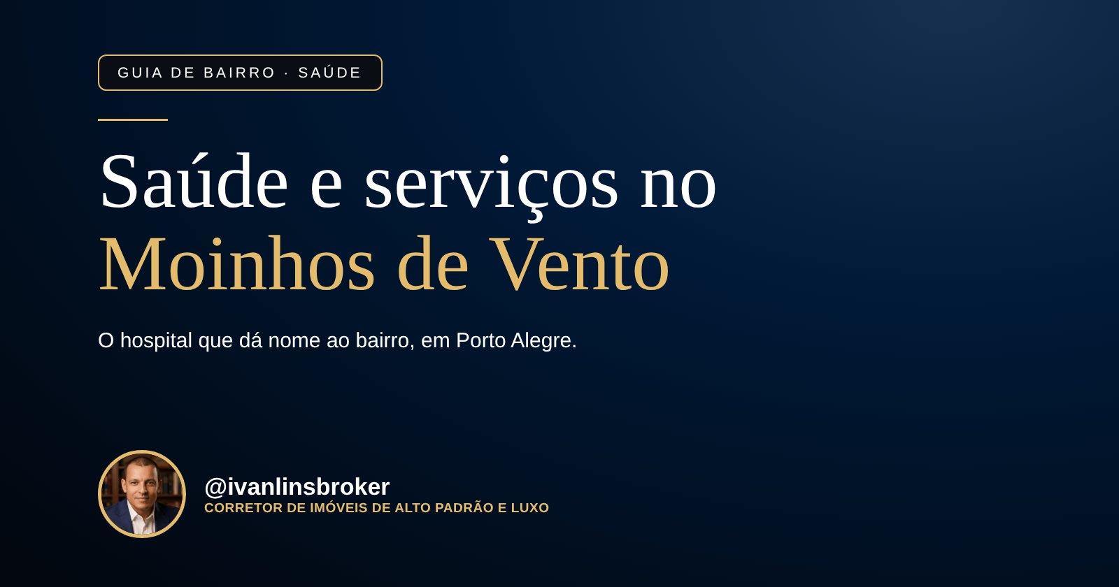 Saúde e serviços no bairro Moinhos de Vento, em Porto Alegre