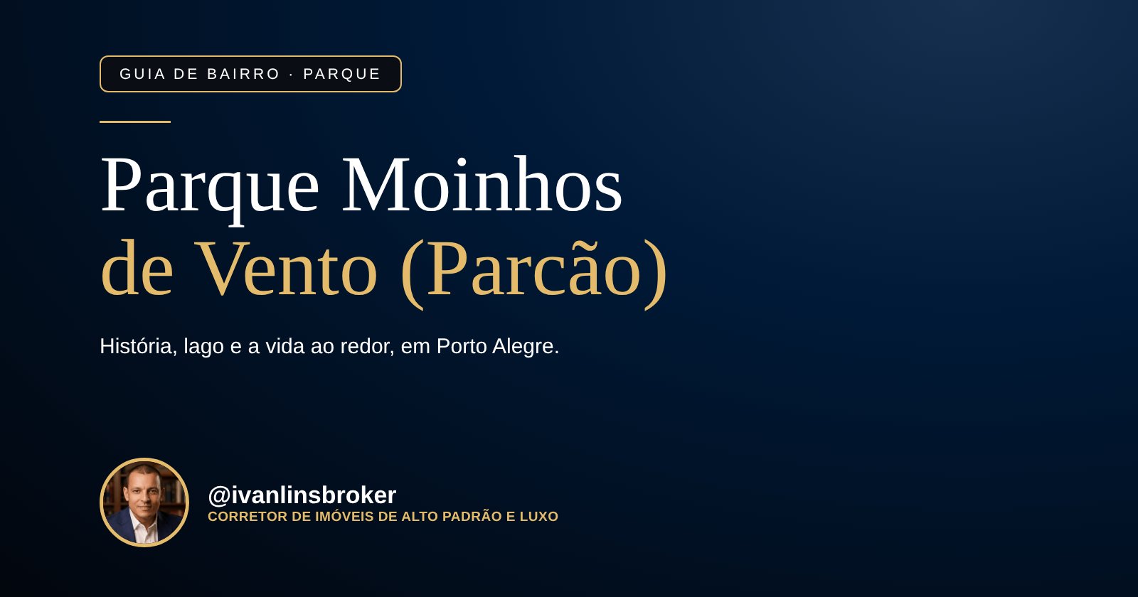 Parque Moinhos de Vento, o Parcão, em Porto Alegre