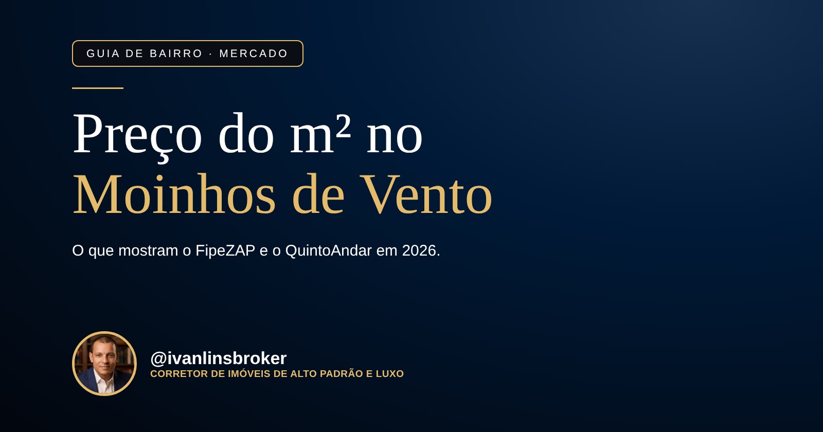 Preço do metro quadrado no bairro Moinhos de Vento, em Porto Alegre
